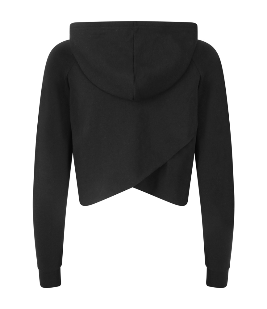 AWDis Ladies Cool Cross Back Cropped Hoodie