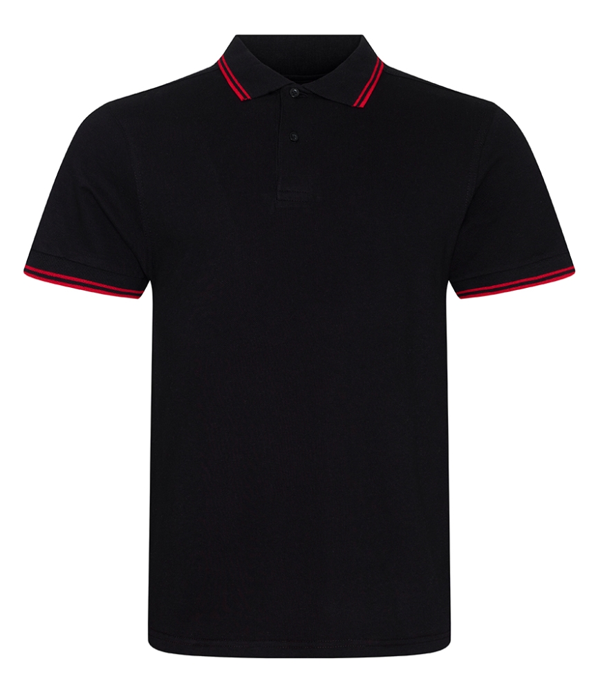 AWDis Stretch Tipped Piqué Polo Shirt