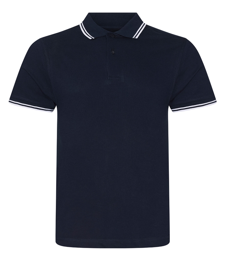 AWDis Stretch Tipped Piqué Polo Shirt