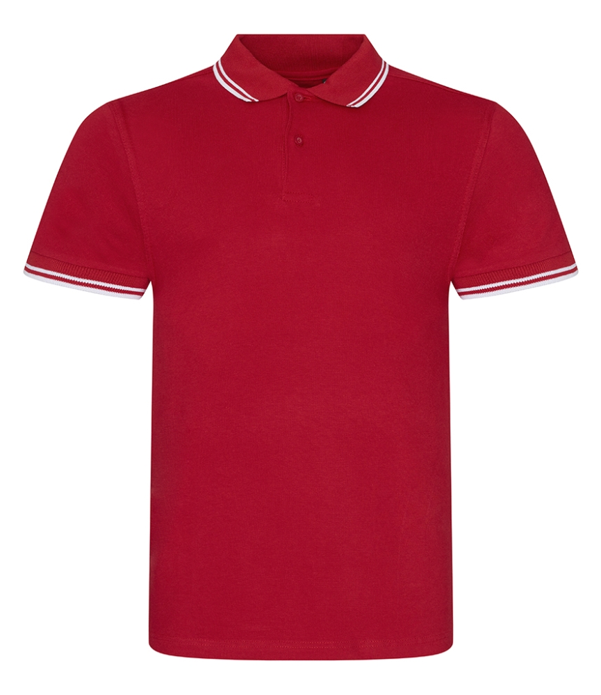 AWDis Stretch Tipped Piqué Polo Shirt