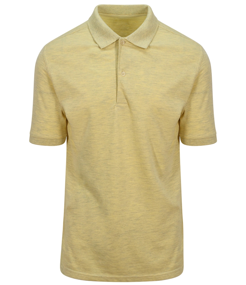 AWDis Surf Melange Piqué Polo Shirt