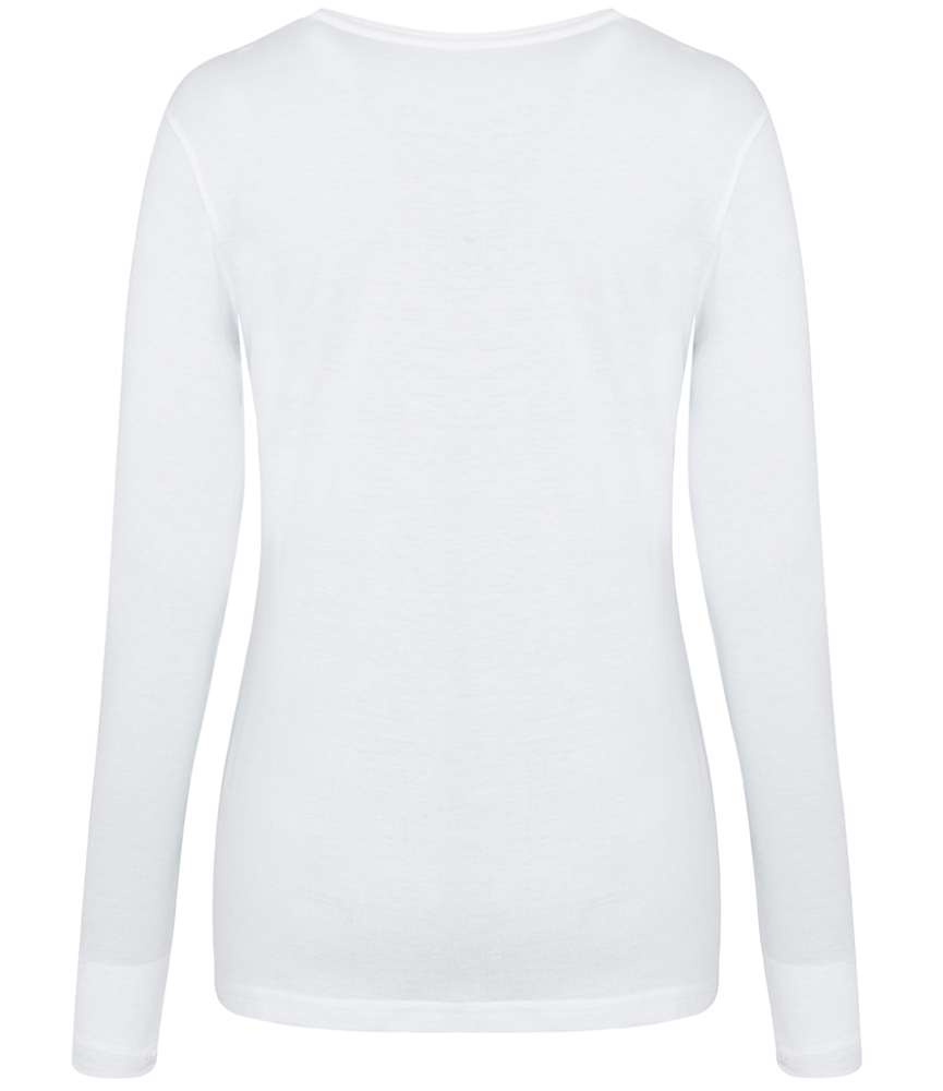 AWDis Ladies Long Sleeve Tri-Blend T-Shirt