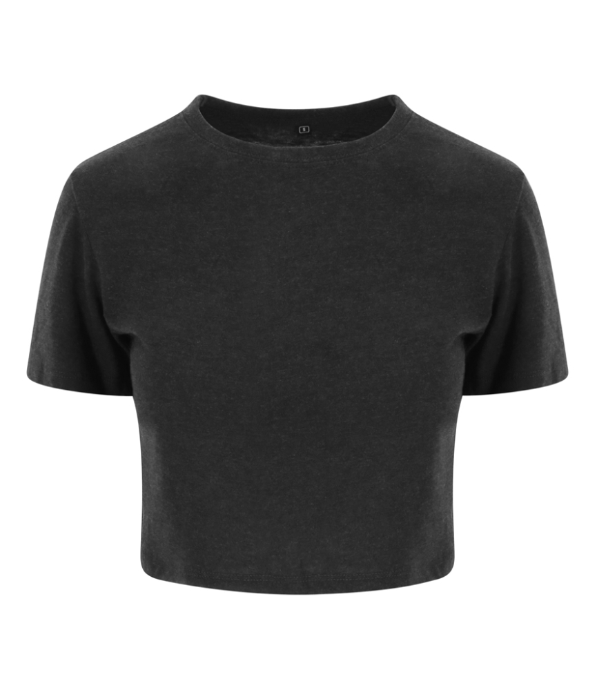 AWDis Ladies Tri-Blend Cropped T-Shirt