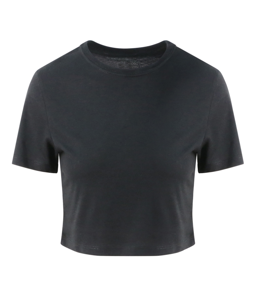 AWDis Ladies Tri-Blend Cropped T-Shirt