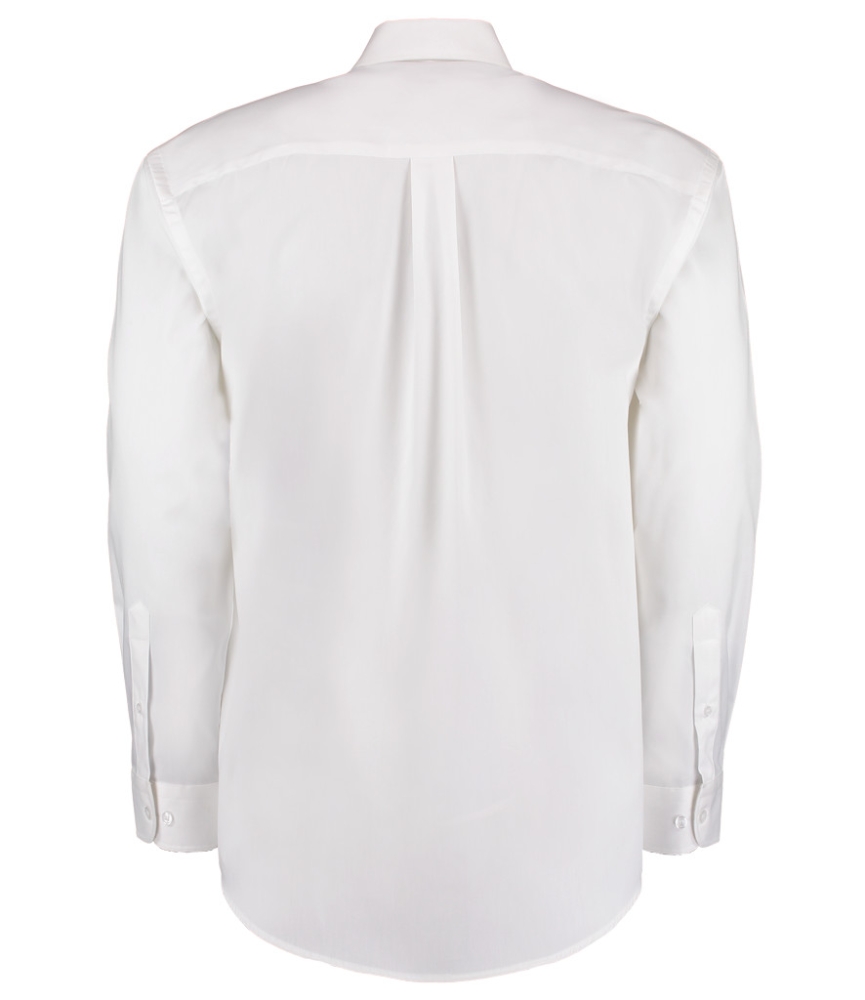 Kustom Kit Premium Long Sleeve Classic Fit Oxford Shirt