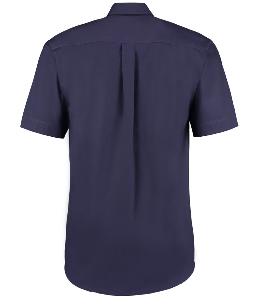 Kustom Kit Premium Short Sleeve Classic Fit Oxford Shirt