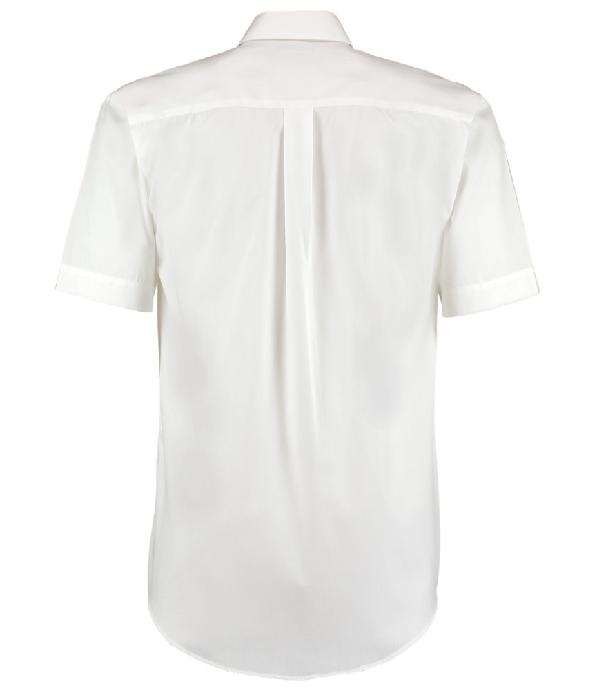Kustom Kit Premium Short Sleeve Classic Fit Oxford Shirt