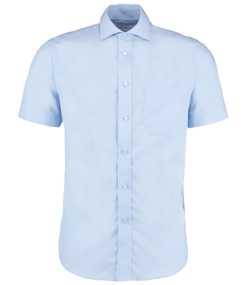 Kustom Kit Premium Short Sleeve Classic Fit Non-Iron Shirt