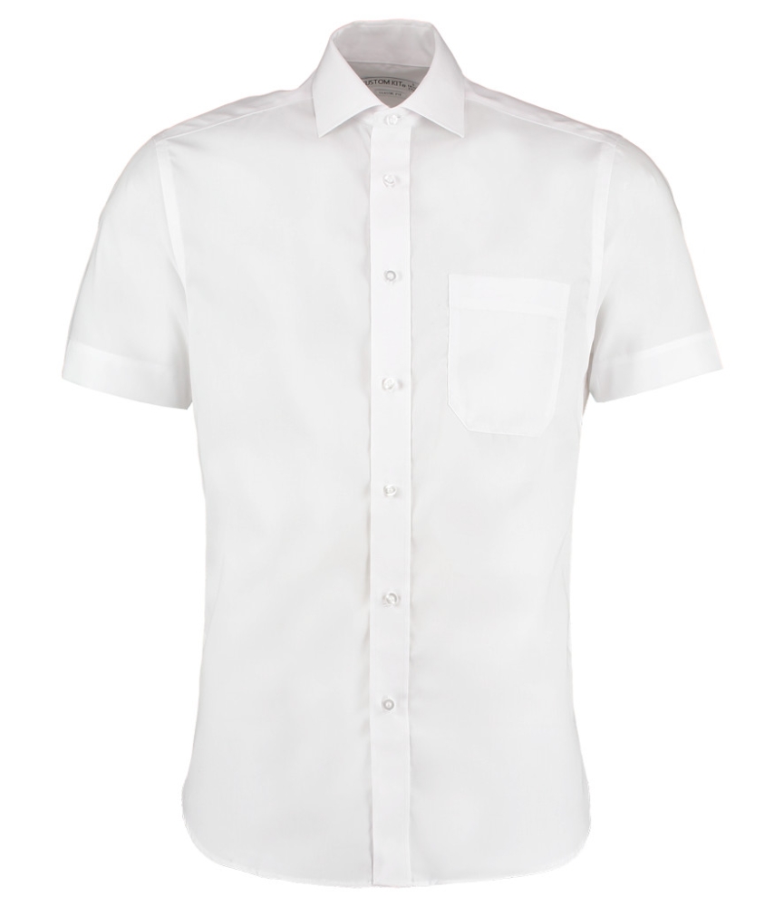 Kustom Kit Premium Short Sleeve Classic Fit Non-Iron Shirt