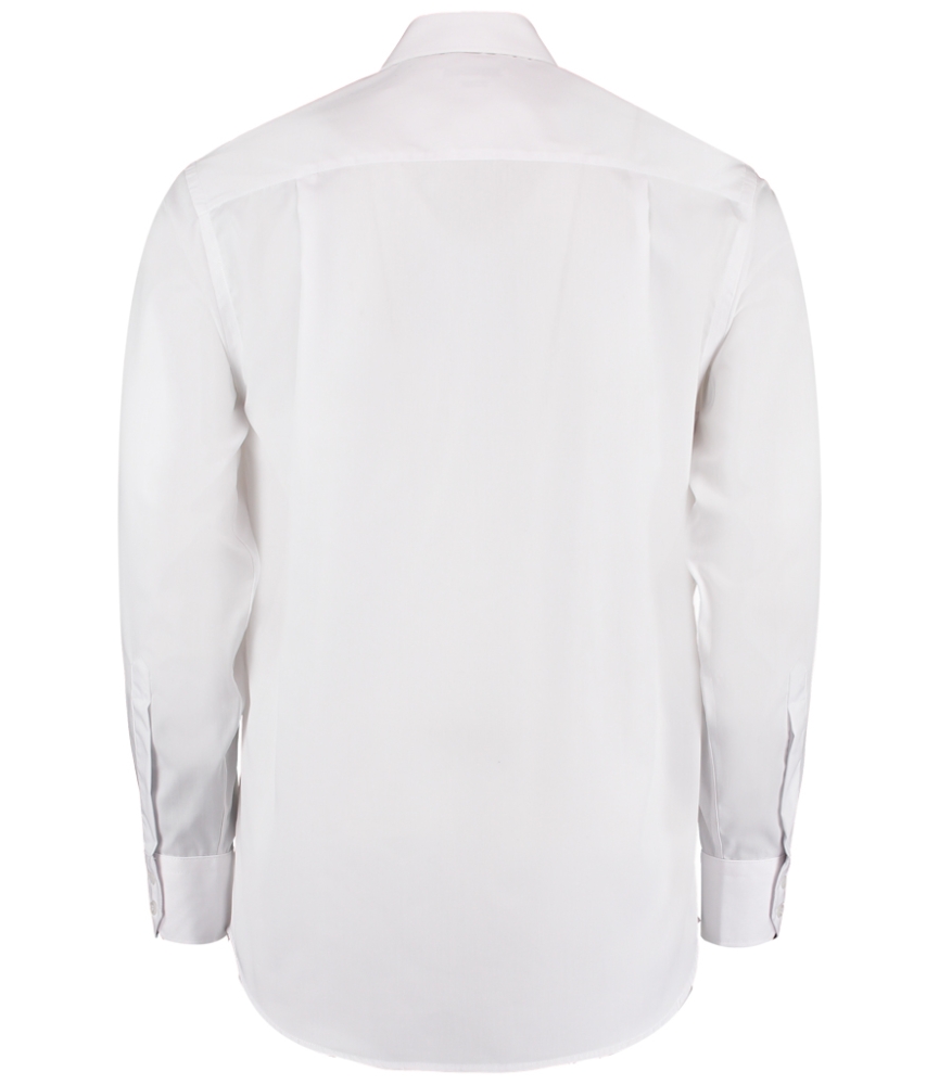 Kustom Kit Premium Long Sleeve Classic Fit Non-Iron Shirt
