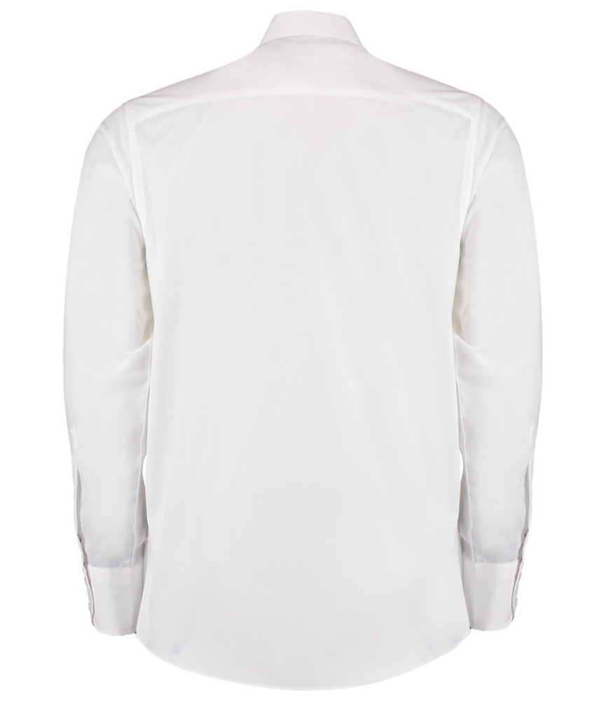 Kustom Kit Long Sleeve Tailored Business Shirt