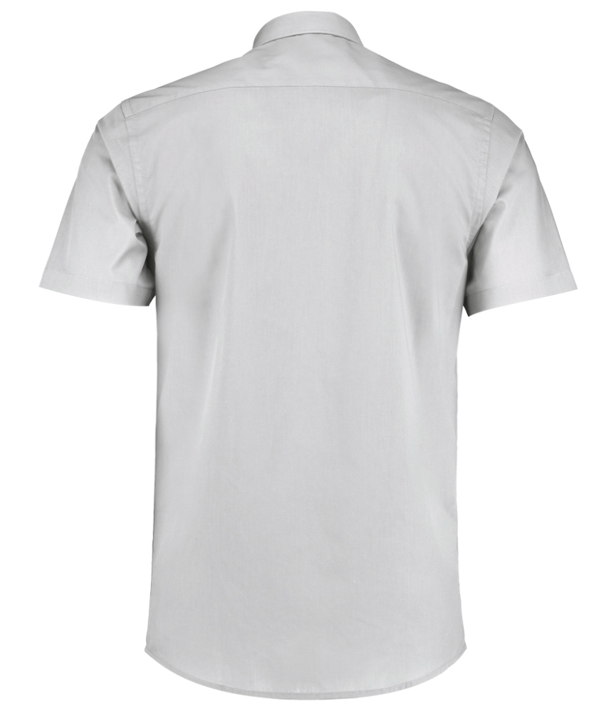 Kustom Kit Short Sleeve Tailored Poplin Shirt