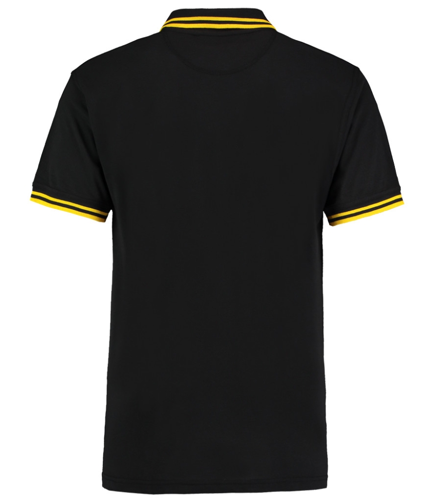 Kustom Kit Contrast Tipped Poly/Cotton Piqué Polo Shirt