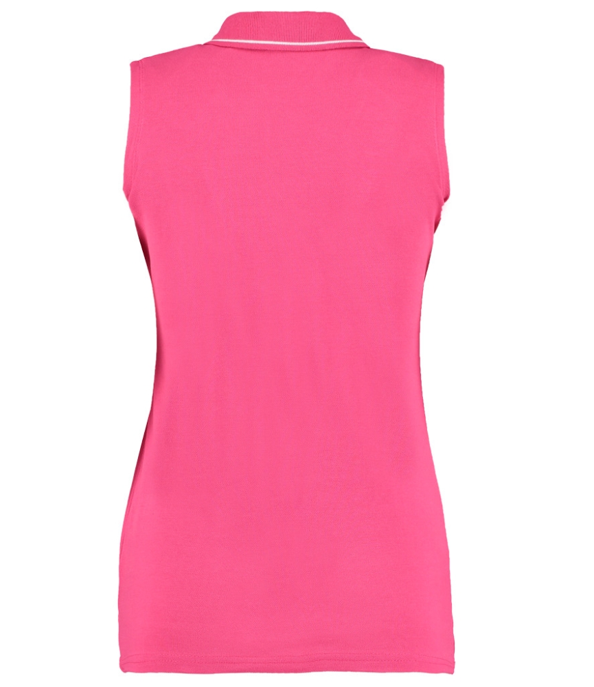 Gamegear Ladies Proactive Sleeveless Cotton Piqué Polo Shirt