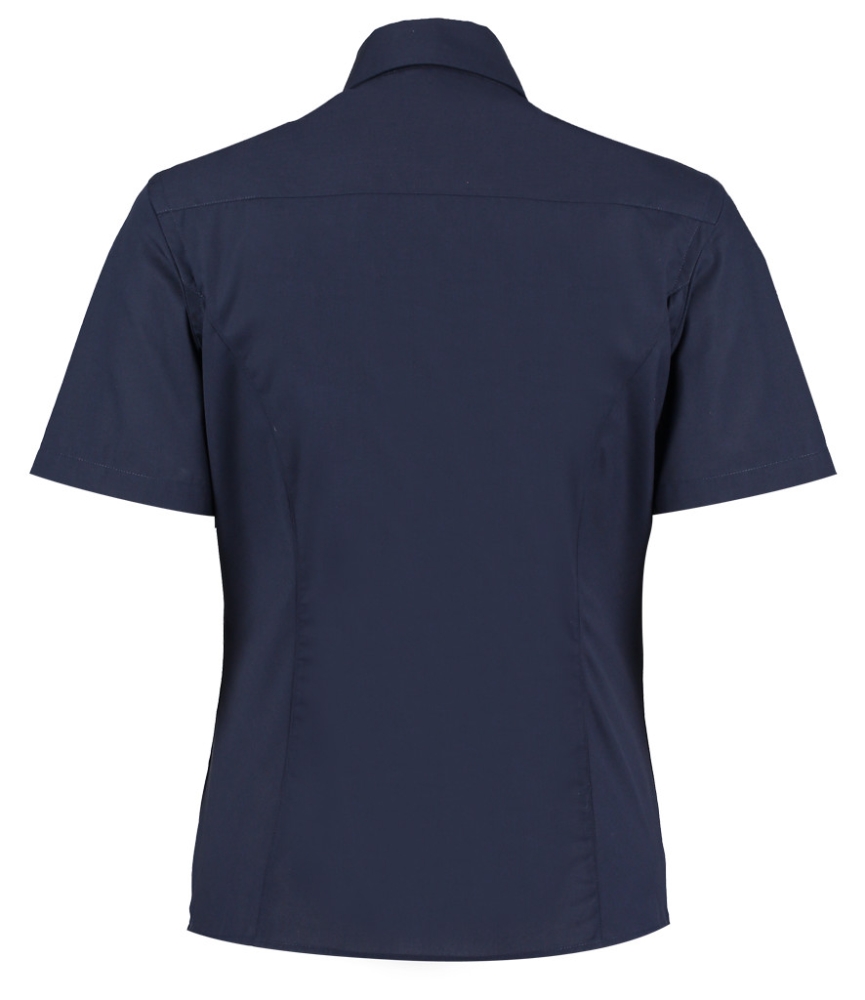Kustom Kit Ladies Short Sleeve Tailored Business Shirt
