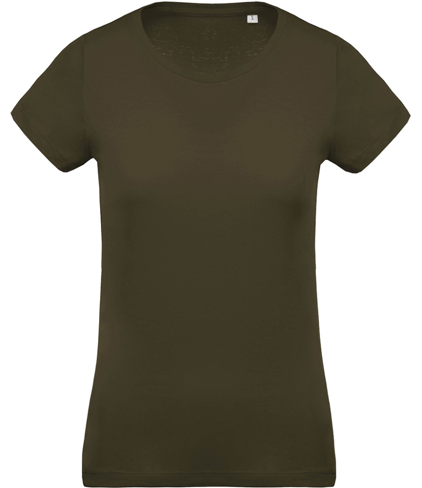 Kariban Ladies Organic Crew Neck T-Shirt