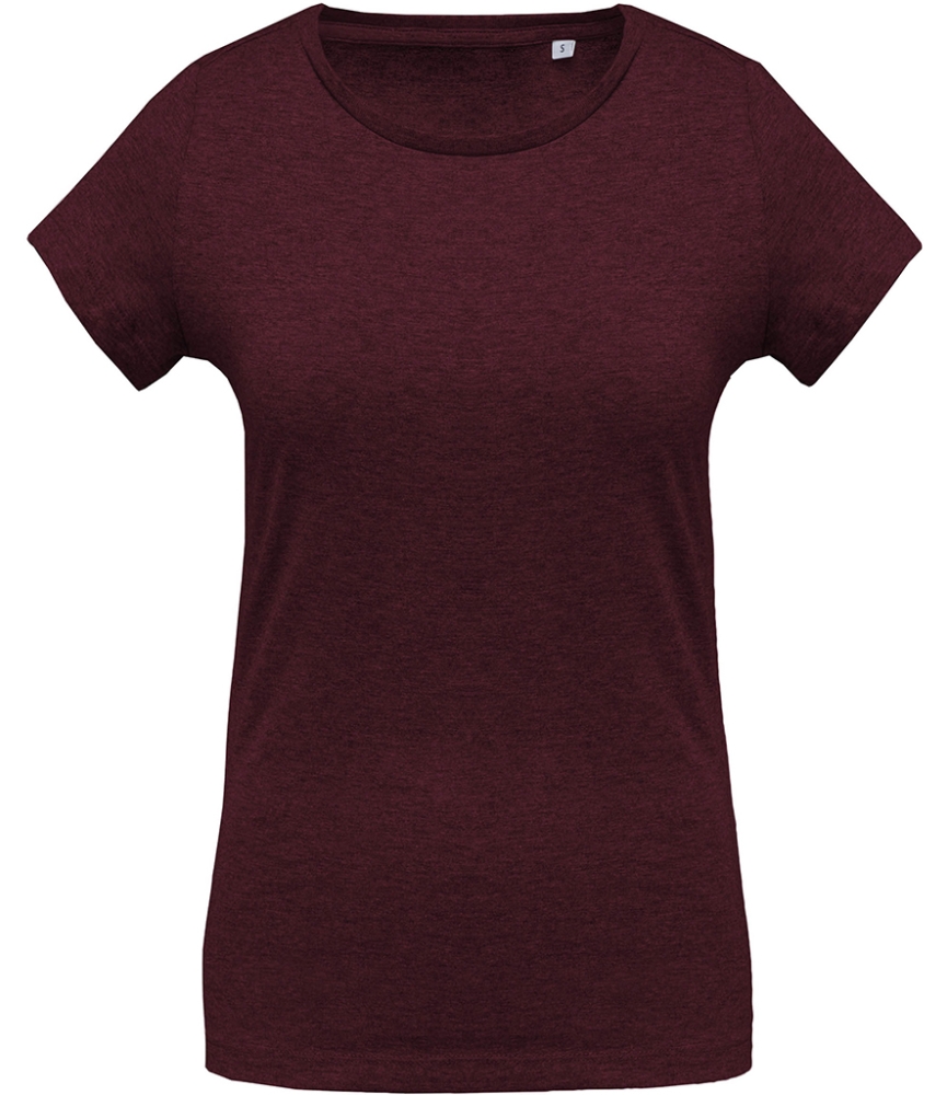 Kariban Ladies Organic Crew Neck T-Shirt