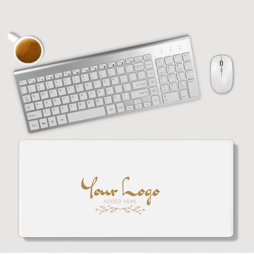 Branded Leather Keyboard Mat