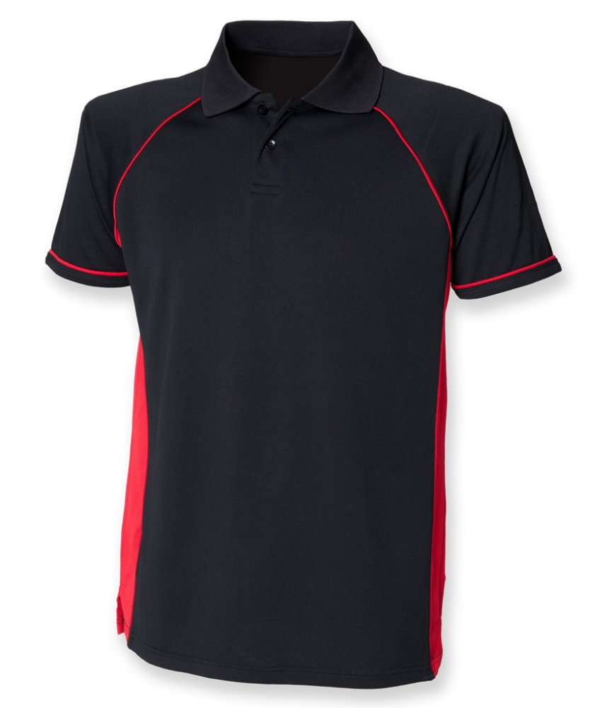 Finden and Hales Performance Panel Polo Shirt
