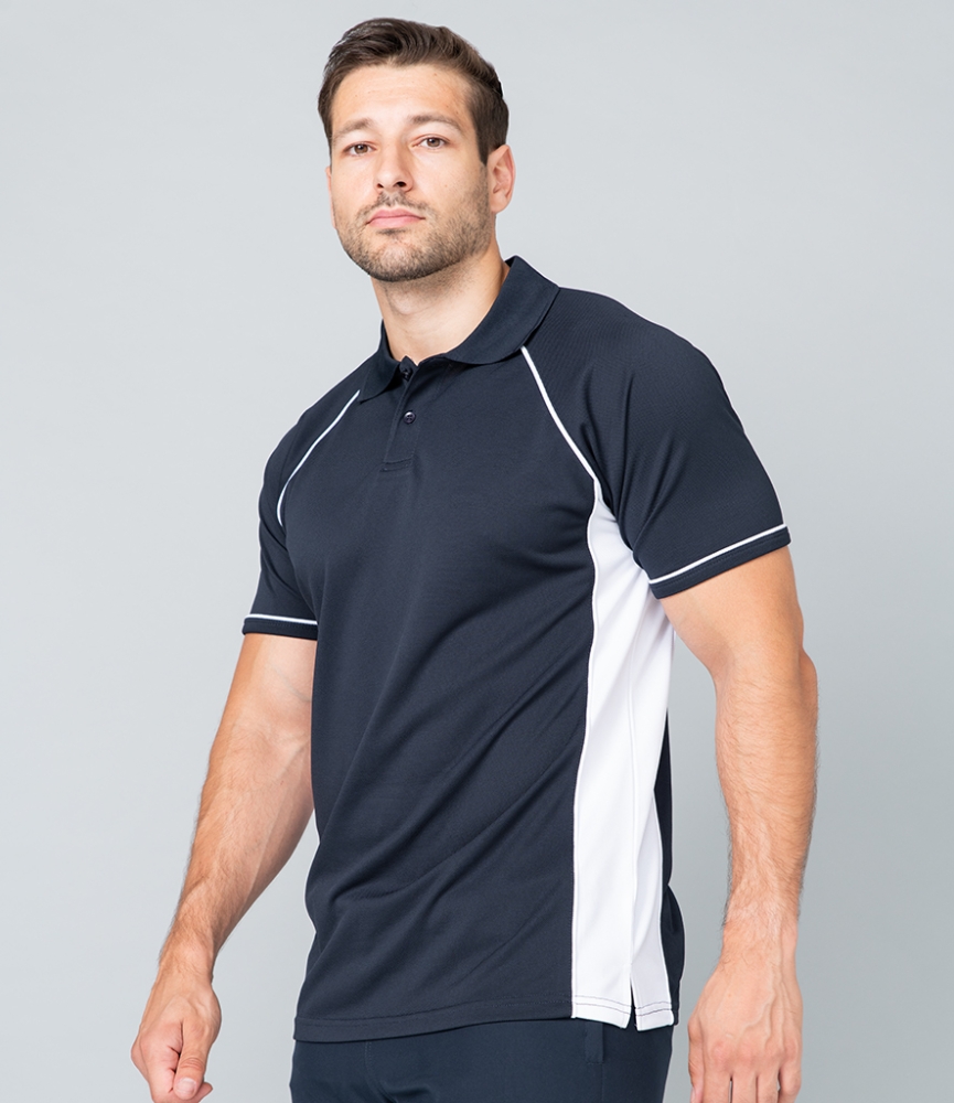 Finden and Hales Performance Panel Polo Shirt