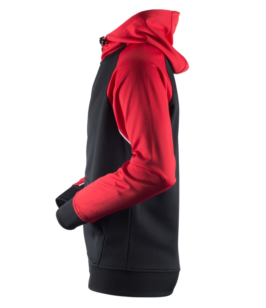 Finden and Hales Panelled Sports Hoodie