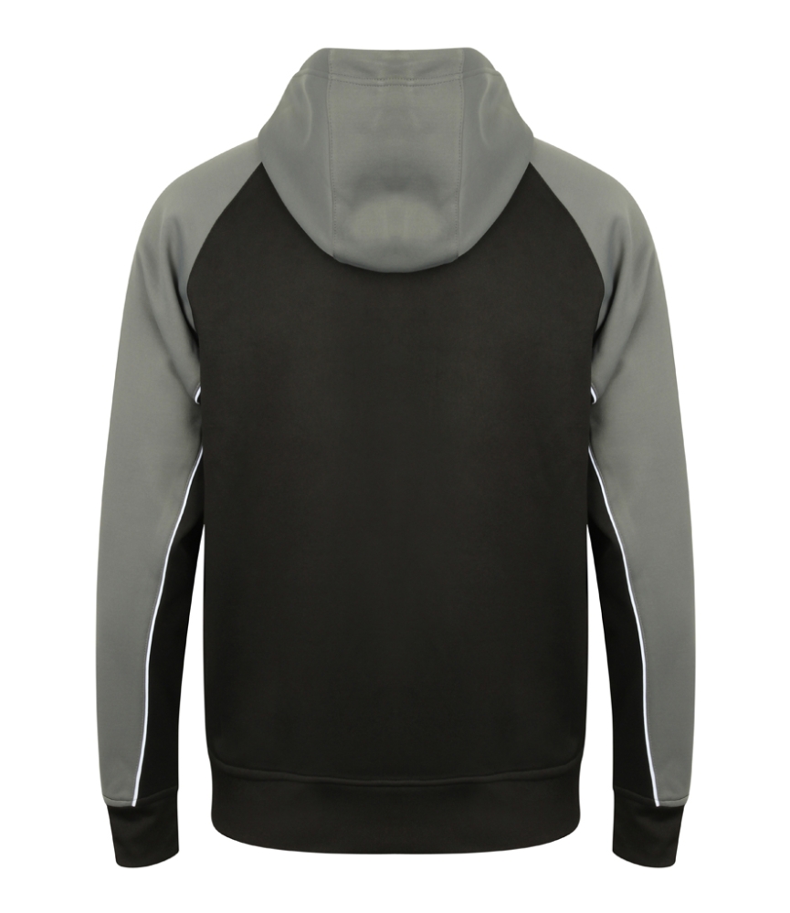 Finden and Hales Panelled Sports Hoodie