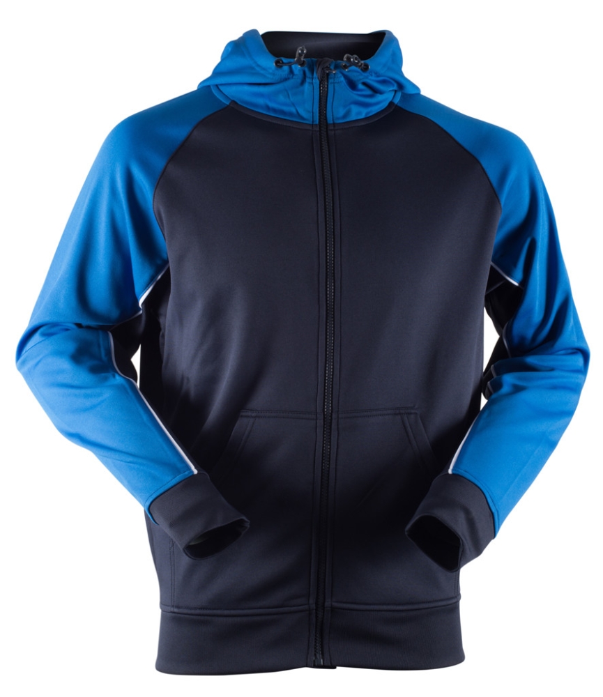 Finden and Hales Panelled Sports Hoodie