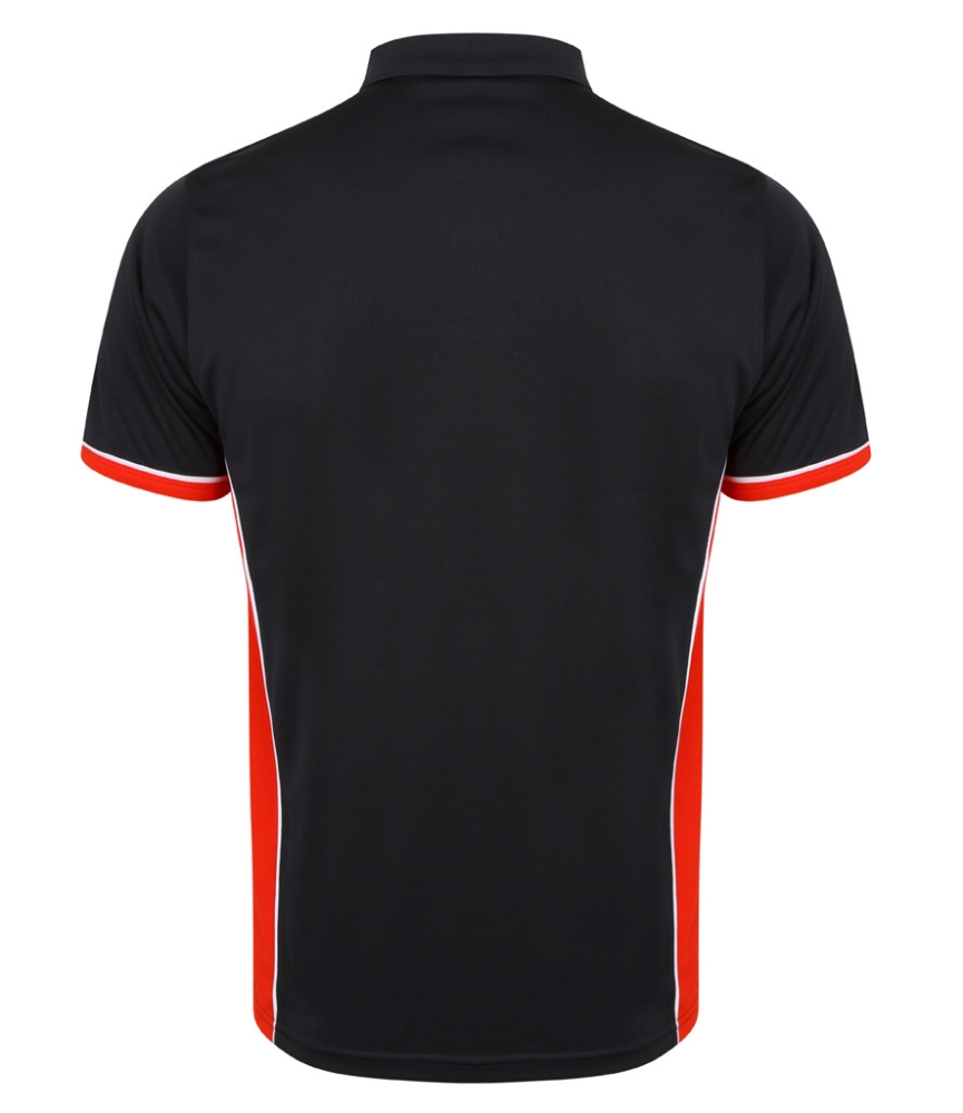 Finden and Hales Contrast Panel Polo Shirt