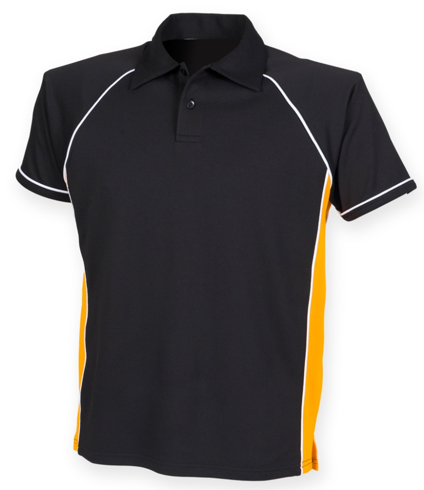 Finden and Hales Kids Performance Piped Polo Shirt
