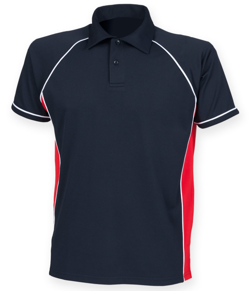 Finden and Hales Kids Performance Piped Polo Shirt