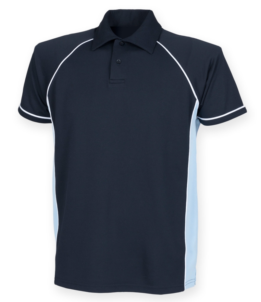 Finden and Hales Kids Performance Piped Polo Shirt