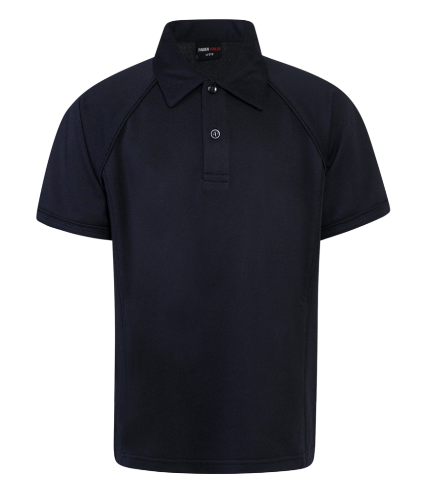 Finden and Hales Kids Performance Piped Polo Shirt
