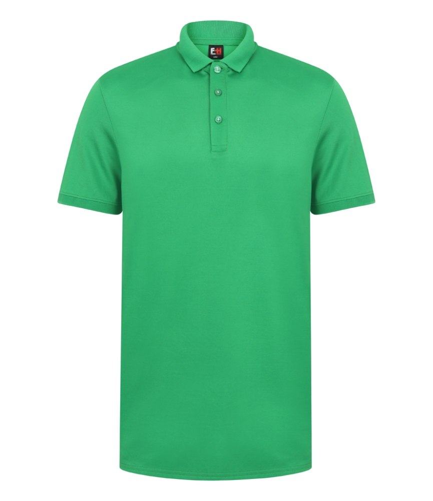 Finden and Hales Unisex Contrast Panel Piqué Polo Shirt