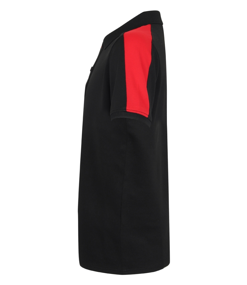 Finden and Hales Kids Contrast Panel Piqué Polo Shirt