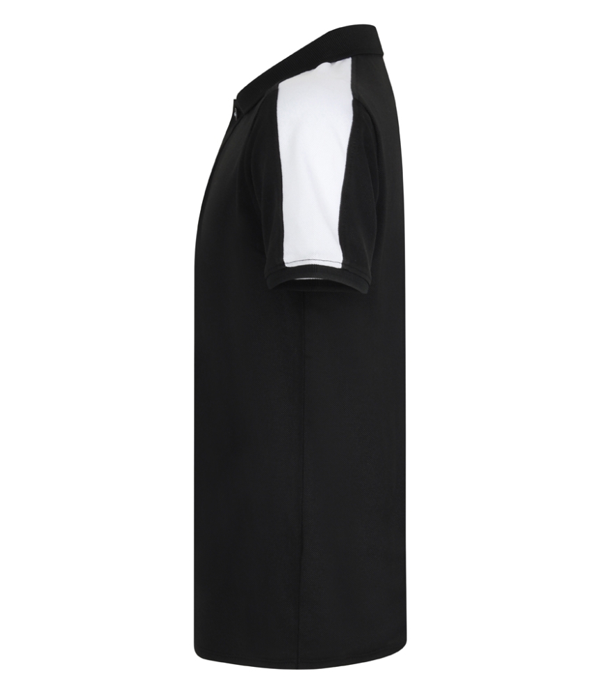 Finden and Hales Kids Contrast Panel Piqué Polo Shirt