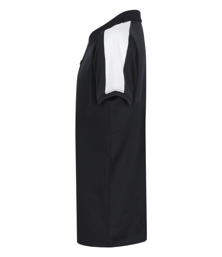 Finden and Hales Kids Contrast Panel Piqué Polo Shirt