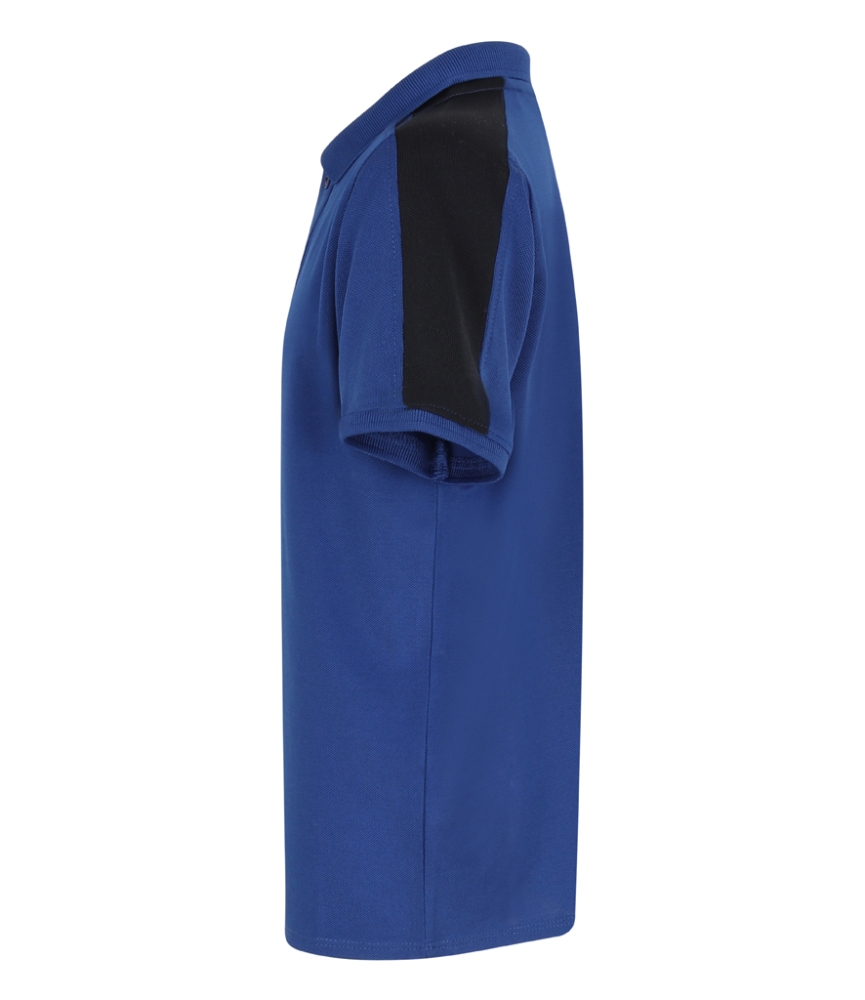 Finden and Hales Kids Contrast Panel Piqué Polo Shirt