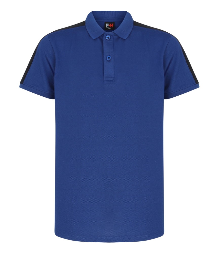 Finden and Hales Kids Contrast Panel Piqué Polo Shirt