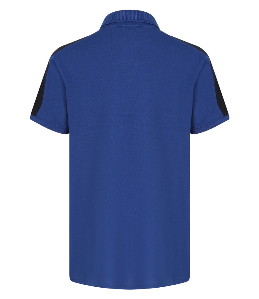Finden and Hales Kids Contrast Panel Piqué Polo Shirt