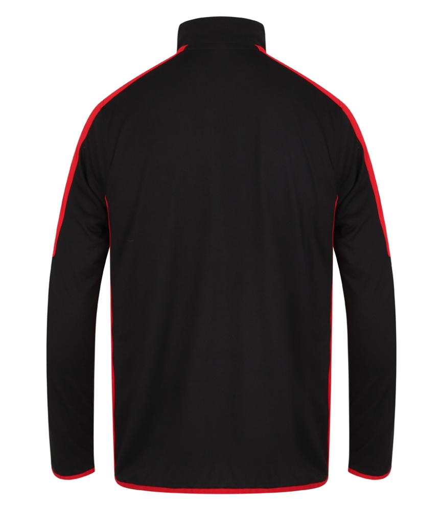 Finden and Hales Contrast Zip Neck Midlayer Top