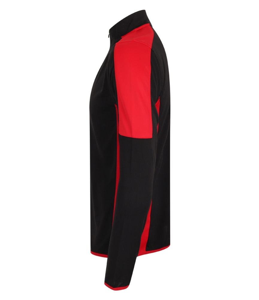 Finden and Hales Contrast Zip Neck Midlayer Top