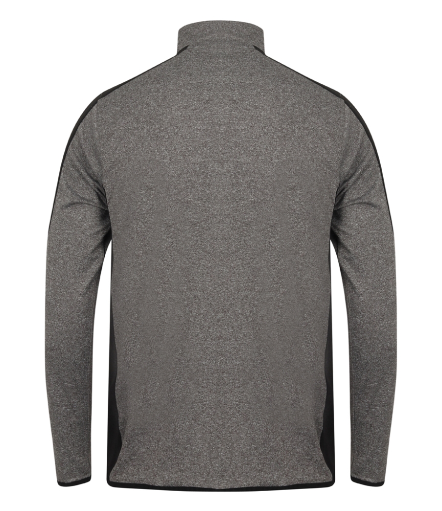 Finden and Hales Contrast Zip Neck Midlayer Top