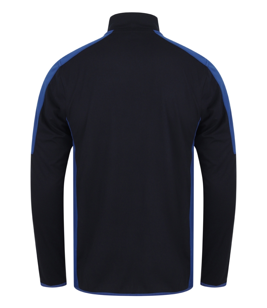 Finden and Hales Contrast Zip Neck Midlayer Top