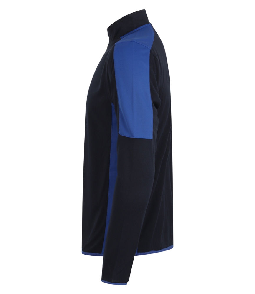 Finden and Hales Contrast Zip Neck Midlayer Top