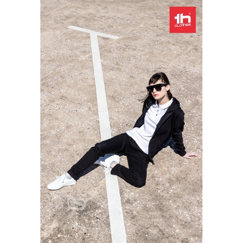 THC AMSTERDAM WOMEN. Women's hooded full zipped sweatshirt