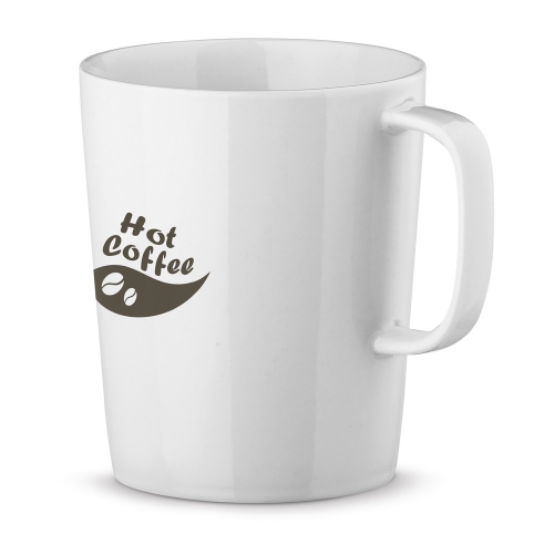 NELS WHITE. Porcelain mug 320 ml