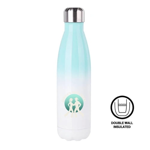 White Stainless Steel Water Bottle 