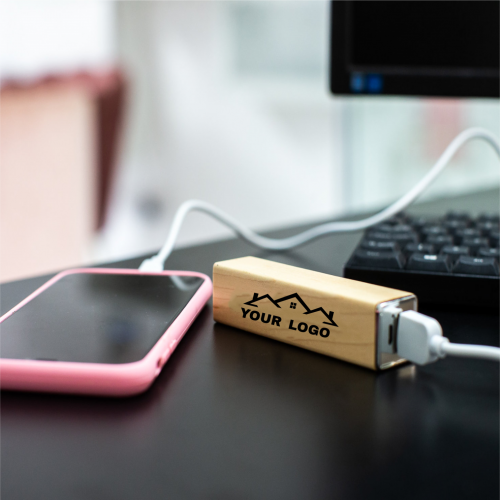 Branded Maple Power Bank