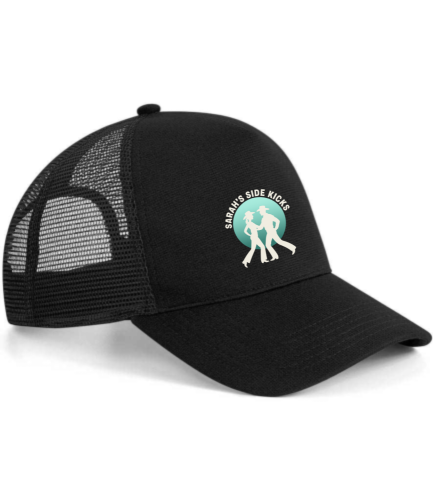 Black Trucker Cap 