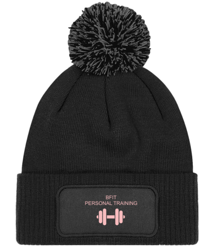 Black Bobble Hat 